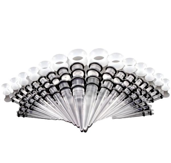 50pcsset acrylic ear stretching kit beginer 14g00g ear gauge kit taper set ear stretchers plug and tunnel set expander jewelry3807731, Silver
50pcsset acrylic ear stretching kit beginer 14g00g ear gauge kit taper set ear stretchers plug and tunnel set expander jewelry3807731, Silver