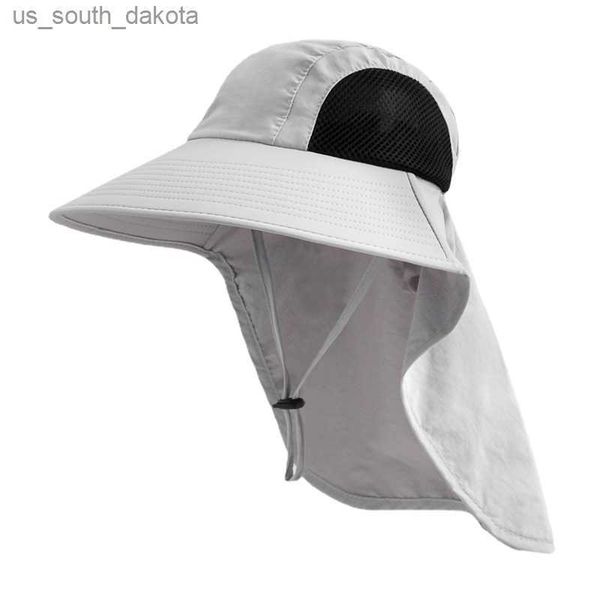 summer wide brim waterproof and quick-drying panama caps outdoor visor bucket hats mesh breathable sun hat with neck flap l230523, Blue;gray
summer wide brim waterproof and quick-drying panama caps outdoor visor bucket hats mesh breathable sun hat with neck flap l230523, Blue;gray