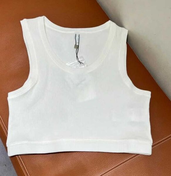 women tees t-shirt tanks knits r anagram embroidery knitted vest sleeveless breathable pullover womens sport28ess, White
women tees t-shirt tanks knits r anagram embroidery knitted vest sleeveless breathable pullover womens sport28ess, White
