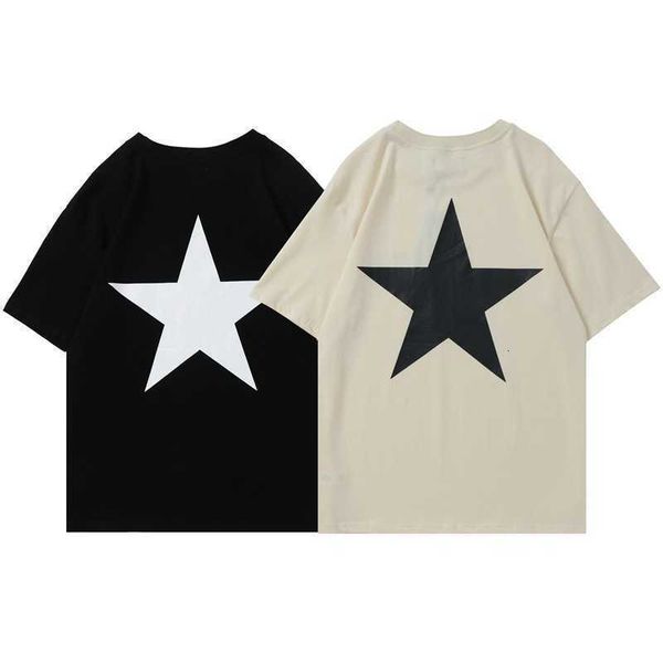 ess men's and women's new t shirt fashion high street brand ess double thread five pointed star short sleeve jkpo, White;black
ess men's and women's new t shirt fashion high street brand ess double thread five pointed star short sleeve jkpo, White;black