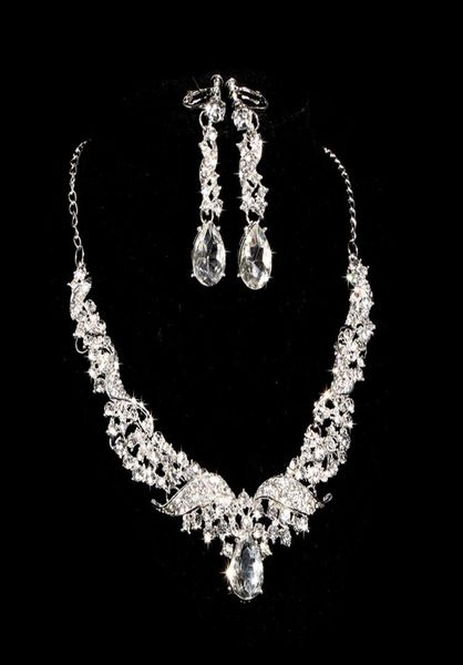 romantic alloy diamond bridal necklace earrings jewelry two pieces of bridal ornaments 2018 bridal rhinestone accessories necklace3379304, Silver
romantic alloy diamond bridal necklace earrings jewelry two pieces of bridal ornaments 2018 bridal rhinestone accessories necklace3379304, Silver