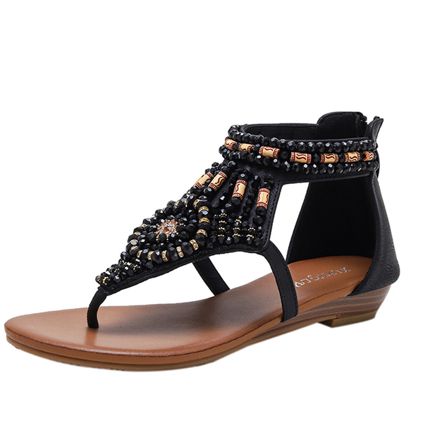 holiday pinched sandals female 2023 summer new european and american fashion everything wedge-heeled rhine-diamond roman sandals, Black
holiday pinched sandals female 2023 summer new european and american fashion everything wedge-heeled rhine-diamond roman sandals, Black