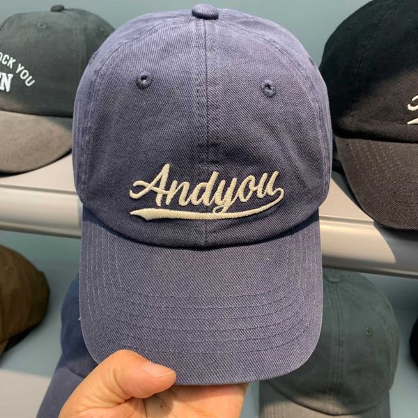 new korean washing three-dimensional embroidery andyou letter baseball cap female leisure street trend baseball cap male, Blue;gray
new korean washing three-dimensional embroidery andyou letter baseball cap female leisure street trend baseball cap male, Blue;gray
