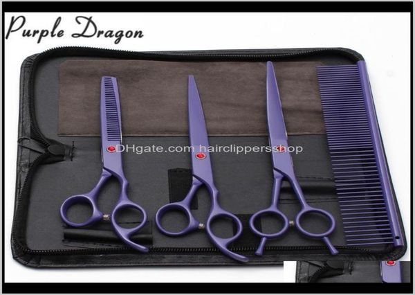 4pcs 7 inch purple dragon stainless hairdresser for mascotas cutting shears thinning groomingfordog pets 2f6rs hair qccj07873451
4pcs 7 inch purple dragon stainless hairdresser for mascotas cutting shears thinning groomingfordog pets 2f6rs hair qccj07873451