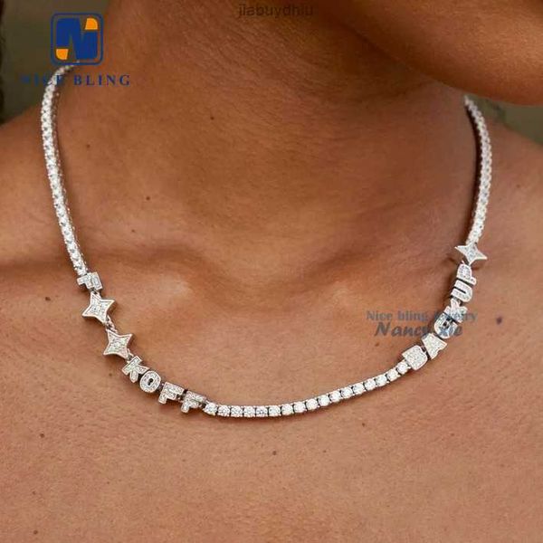 custom necklace pendant jewelry luxury fashion gold plated vvs diamond iced out tennis chain for women, Silver
custom necklace pendant jewelry luxury fashion gold plated vvs diamond iced out tennis chain for women, Silver