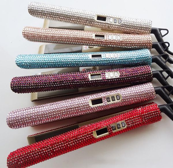 taurus 105 crystal flat iron sparkle 2 in 1 bling diamond mch professional hair irons curling straightener styling too8163209, Black
taurus 105 crystal flat iron sparkle 2 in 1 bling diamond mch professional hair irons curling straightener styling too8163209, Black