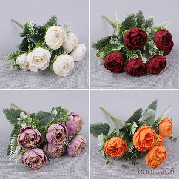 sachet bags simulation flower retro silk rose bouquet 6 big head peony retro bride holding fake flowers home wedding decoration r230605
sachet bags simulation flower retro silk rose bouquet 6 big head peony retro bride holding fake flowers home wedding decoration r230605