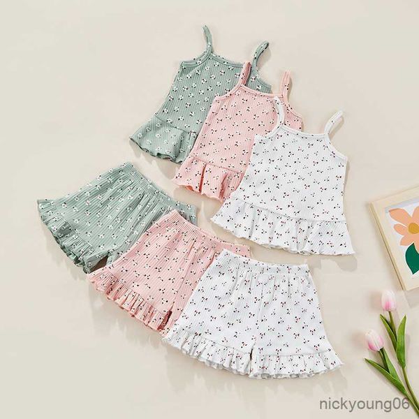clothing sets 0-4y lovely summer children kids girls 2pcs floral print ruffles knitted sling and elastic shorts pants outfits, White
clothing sets 0-4y lovely summer children kids girls 2pcs floral print ruffles knitted sling and elastic shorts pants outfits, White