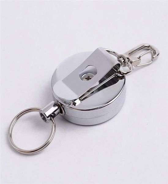 keychains resilience steel wire rope elastic keychain recoil sporty retractable alarm key ring anti lost yoyo ski pass id cardkeyc7361706, Silver
keychains resilience steel wire rope elastic keychain recoil sporty retractable alarm key ring anti lost yoyo ski pass id cardkeyc7361706, Silver