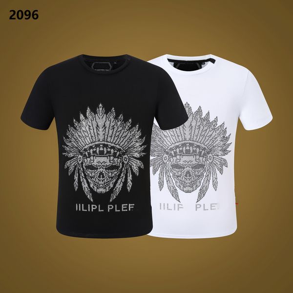 pp men's t-shirt summer rhinestone short sleeve round neck shirt tee skulls print streetwear m-xxxl 2096, White;black
pp men's t-shirt summer rhinestone short sleeve round neck shirt tee skulls print streetwear m-xxxl 2096, White;black