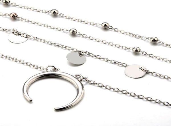 pretty necklace beautifully long moon pendants gold color moon coin chocker boho chain multilayer necklace5139858, Golden;silver
pretty necklace beautifully long moon pendants gold color moon coin chocker boho chain multilayer necklace5139858, Golden;silver
