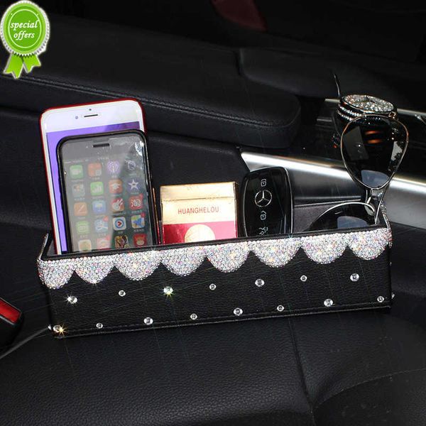new diamond crystal car seat crevice storage box cup drink holder organizer auto gap pocket stowing tidying for phone card coin case
new diamond crystal car seat crevice storage box cup drink holder organizer auto gap pocket stowing tidying for phone card coin case