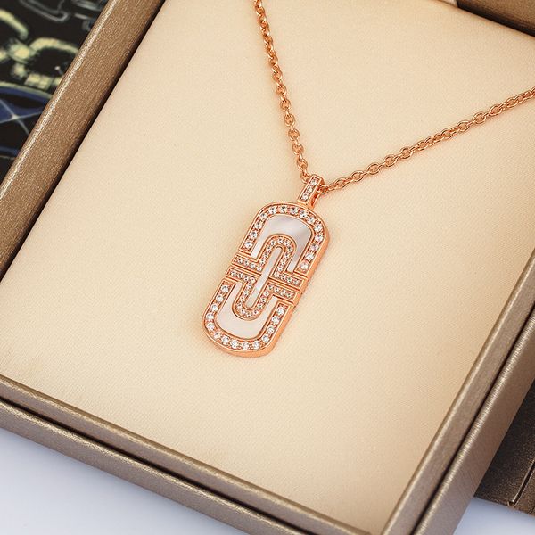 designer jewelry necklace link luxury jewelry paper clip shaped pendant customized love pendant womens stainless steel, Silver
designer jewelry necklace link luxury jewelry paper clip shaped pendant customized love pendant womens stainless steel, Silver