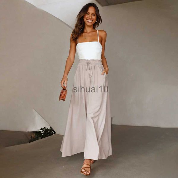 women's pants capris summer casual baggy white wide leg pants women 2022 streetwear fashion high waist loose flare lings pant trousers, Black;white
women's pants capris summer casual baggy white wide leg pants women 2022 streetwear fashion high waist loose flare lings pant trousers, Black;white