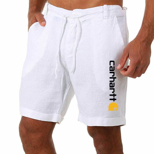 men's shorts 2023 new summer cotton hemp lace up men's casual shorts carhart casual pants, White;black
men's shorts 2023 new summer cotton hemp lace up men's casual shorts carhart casual pants, White;black