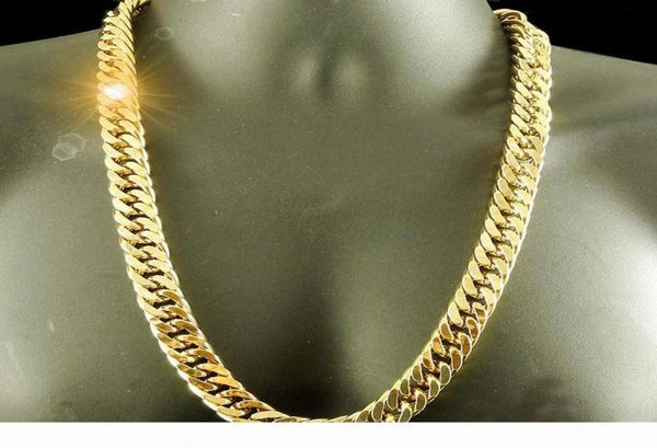 chunky mens necklace solid chain 18k yellow gold filled heavy thick tight miami polished double curb chain link 24 inches9647809, Silver
chunky mens necklace solid chain 18k yellow gold filled heavy thick tight miami polished double curb chain link 24 inches9647809, Silver