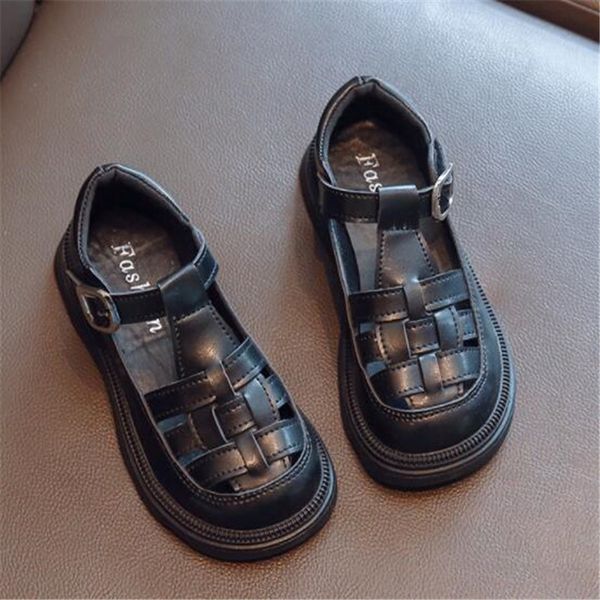 new children's sandals fashion baotou leather shoes boys girls sneakers sandal soft sole shoes summer kids shoes, Black;red
new children's sandals fashion baotou leather shoes boys girls sneakers sandal soft sole shoes summer kids shoes, Black;red
