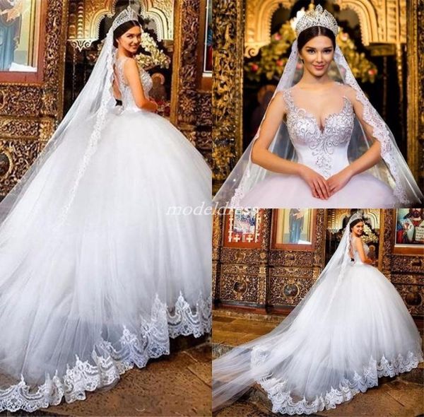 princess ball gown sheer jewel neck crystal beads sweep train appliques arabic chapel garden country bridal gowns vestido de novia6075714, White
princess ball gown sheer jewel neck crystal beads sweep train appliques arabic chapel garden country bridal gowns vestido de novia6075714, White