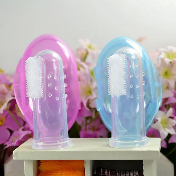 soft silicone finger pet dog cat grooming tooth brush gum tongue massager teeth brushes teether with case box
soft silicone finger pet dog cat grooming tooth brush gum tongue massager teeth brushes teether with case box