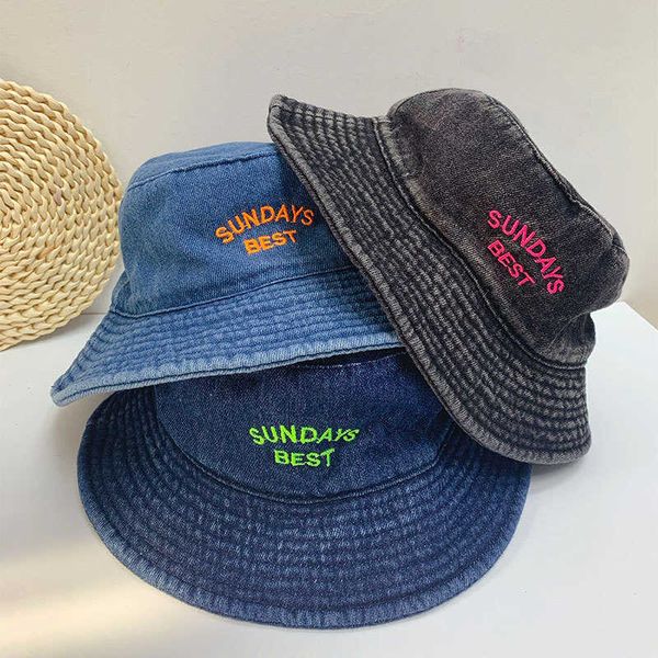 new children's cowboy hat western leisure girls' boys' sun visor washed new fisherman's hat big eaves, Blue;gray
new children's cowboy hat western leisure girls' boys' sun visor washed new fisherman's hat big eaves, Blue;gray