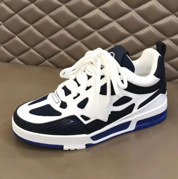famous brand men skate sneaker shoes technical mesh & python-styled embossed leather trainers floral versatile driving perfect skateboard wa, Black
famous brand men skate sneaker shoes technical mesh & python-styled embossed leather trainers floral versatile driving perfect skateboard wa, Black