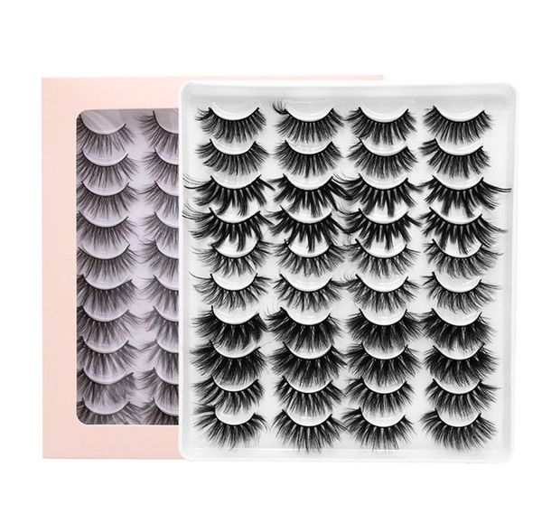 handmade reusable 20 pairs mink false eyelashes set thick long curly crisscross 3d fake lashes extensions soft vivid with pink p7465222
handmade reusable 20 pairs mink false eyelashes set thick long curly crisscross 3d fake lashes extensions soft vivid with pink p7465222