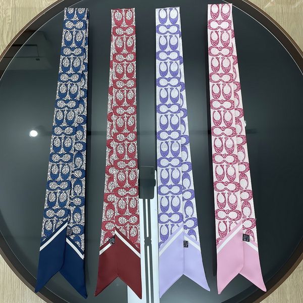 silk scarf hair ribbon women tied hair small long hair fashion brand scarf women's letters and men's and women's headbands ha, Blue;gray
silk scarf hair ribbon women tied hair small long hair fashion brand scarf women's letters and men's and women's headbands ha, Blue;gray