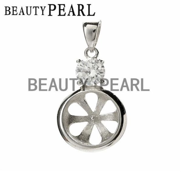 hopearl jewelry pendant settings cubic zirconia 925 sterling silver findings pendant for big pearl 3 pieces9289309, Slivery;crystal
hopearl jewelry pendant settings cubic zirconia 925 sterling silver findings pendant for big pearl 3 pieces9289309, Slivery;crystal
