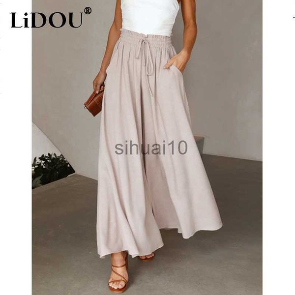 women's pants capris spring autumn solid color casual loose fashion wide leg pants elegant all match lady trousers aesthetic streetwear, Black;white
women's pants capris spring autumn solid color casual loose fashion wide leg pants elegant all match lady trousers aesthetic streetwear, Black;white