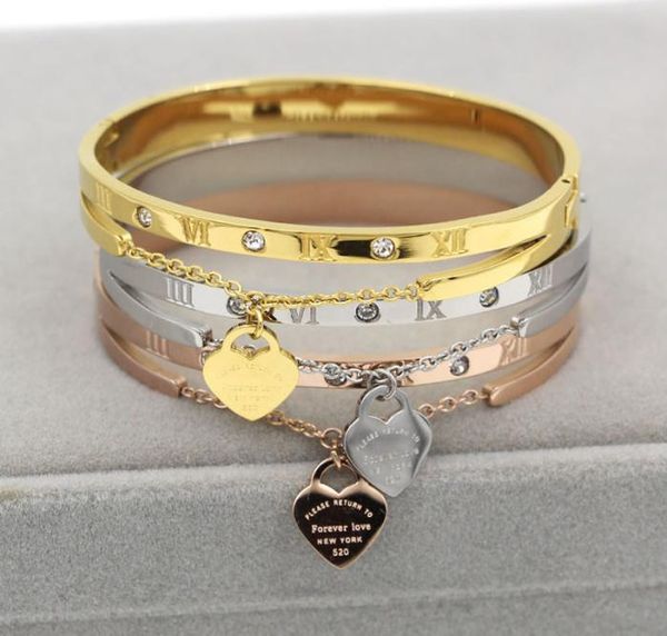 luxury stainless steel women bangle roman numeral fashion bangles good quality rose gold jewelry for ladyparty bangle6755076, Black
luxury stainless steel women bangle roman numeral fashion bangles good quality rose gold jewelry for ladyparty bangle6755076, Black
