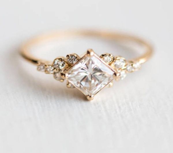 trendy white square zircon tiny finger rings gold color chic geometric women rings simple daily jewelry bijoux femme dropship1309028, Silver
trendy white square zircon tiny finger rings gold color chic geometric women rings simple daily jewelry bijoux femme dropship1309028, Silver