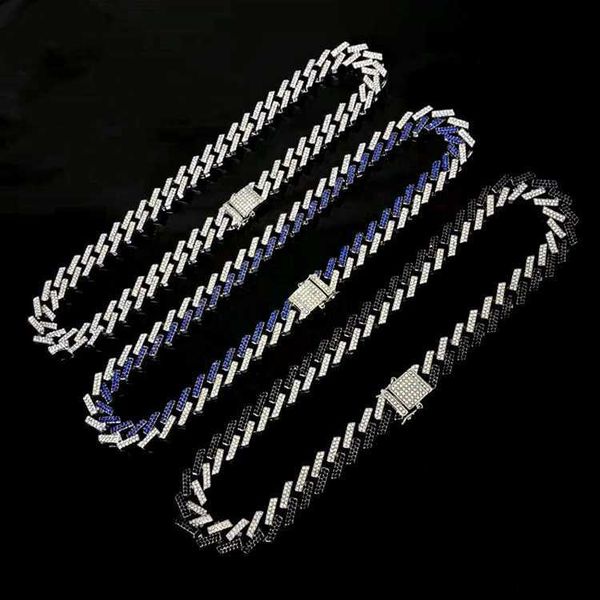 gzys jewelry wholesale jewelry 12mm diamond two color cuban link chain ice necklace, Silver
gzys jewelry wholesale jewelry 12mm diamond two color cuban link chain ice necklace, Silver