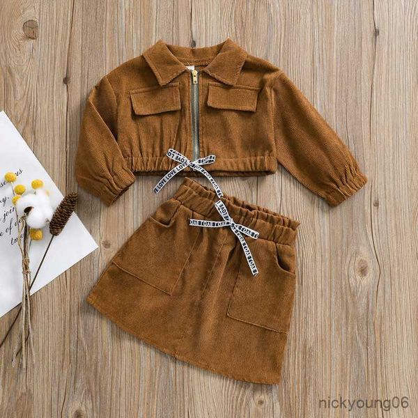 clothing sets kids baby girl clothes corduroy short skirt set fall winter long sleeve lapel zipper collar elastic waist, White
clothing sets kids baby girl clothes corduroy short skirt set fall winter long sleeve lapel zipper collar elastic waist, White