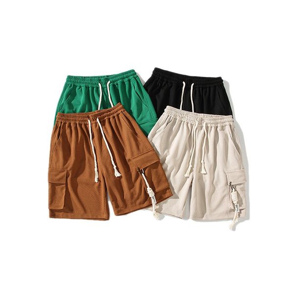 godlikeu men's cargo shorts streetwear designer beige casual beach summer loose short pant, White;black
godlikeu men's cargo shorts streetwear designer beige casual beach summer loose short pant, White;black