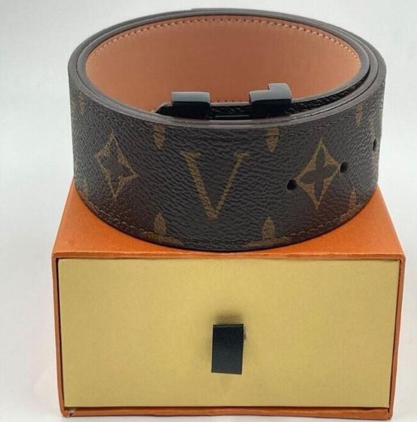 fashion buckle genuine leather belt width 40mm highly quality with box designer men women mens belts, Black;brown
fashion buckle genuine leather belt width 40mm highly quality with box designer men women mens belts, Black;brown