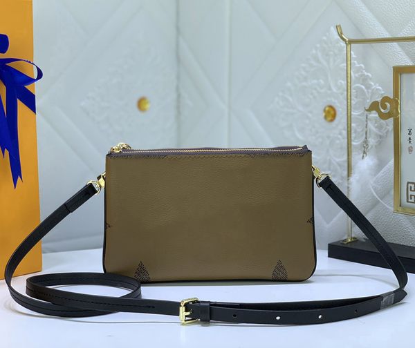 womens designer shoulder bag luxury double zip pochette handbag flower letters giant reverse crossbody bags quality leather ladies mini fash
womens designer shoulder bag luxury double zip pochette handbag flower letters giant reverse crossbody bags quality leather ladies mini fash