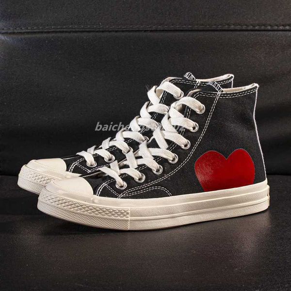 2023 classic casual men womens 1970 canvas shoes sneaker chuck 70 chucks 1970s big eyes red heart shape platform jointly name sneakers b9, Black
2023 classic casual men womens 1970 canvas shoes sneaker chuck 70 chucks 1970s big eyes red heart shape platform jointly name sneakers b9, Black