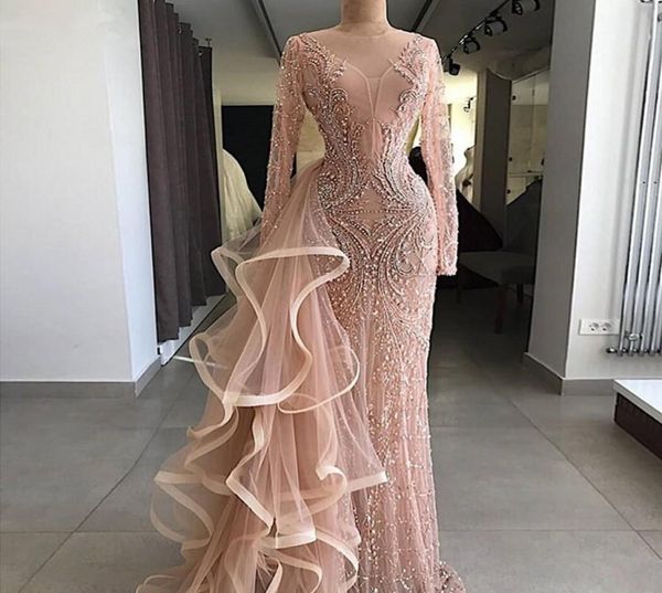 aso ebi mermaid evening dresses with long sheer neckline ruffles tulle illusion long sleeves prom dress major beading vestidos de 7839254, Black;red
aso ebi mermaid evening dresses with long sheer neckline ruffles tulle illusion long sleeves prom dress major beading vestidos de 7839254, Black;red