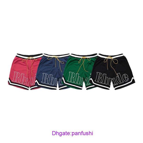 rhude shorts wholesale designer for sale rhude mesh letter printed ribbon patchwork sports men's loose drawcord casual shorts capris, White;black
rhude shorts wholesale designer for sale rhude mesh letter printed ribbon patchwork sports men's loose drawcord casual shorts capris, White;black