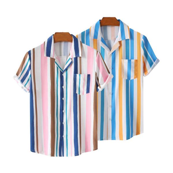 new large wholesale colorful stripe single breasted men's fashion cuban collar shirt rz, White;black
new large wholesale colorful stripe single breasted men's fashion cuban collar shirt rz, White;black