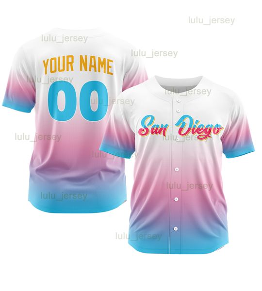 new san diego baseball jersey fashion city t-shirt college/team uniform for men women youth fans, Blue;black
new san diego baseball jersey fashion city t-shirt college/team uniform for men women youth fans, Blue;black