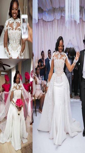 2021 arabic gowns aso ebi luxurious lace beaded wedding dresses long sleeves plus size mermaid bridal vestidos de novia3727364, White
2021 arabic gowns aso ebi luxurious lace beaded wedding dresses long sleeves plus size mermaid bridal vestidos de novia3727364, White