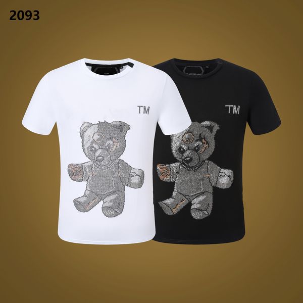 pp men's t-shirt summer rhinestone short sleeve round neck shirt tee skulls print streetwear m-xxxl 2093, White;black
pp men's t-shirt summer rhinestone short sleeve round neck shirt tee skulls print streetwear m-xxxl 2093, White;black