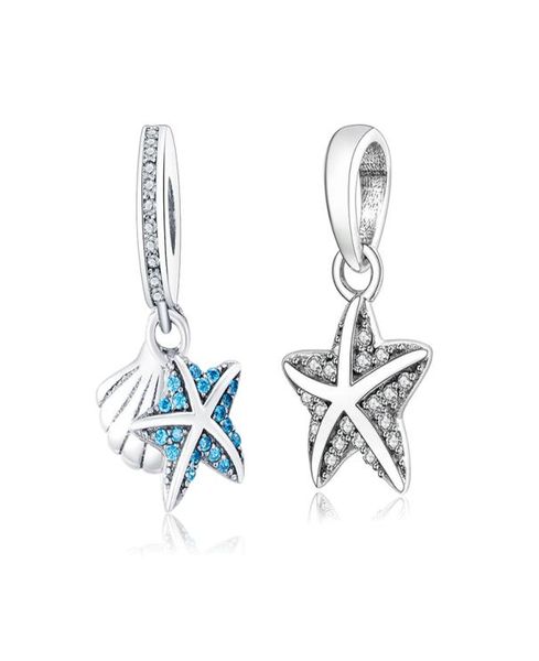 fit original charm bracelet 925 sterling silver tropical ocean starfish shell star blue zirconia beads pendant jewelry berloque4238729, Black
fit original charm bracelet 925 sterling silver tropical ocean starfish shell star blue zirconia beads pendant jewelry berloque4238729, Black