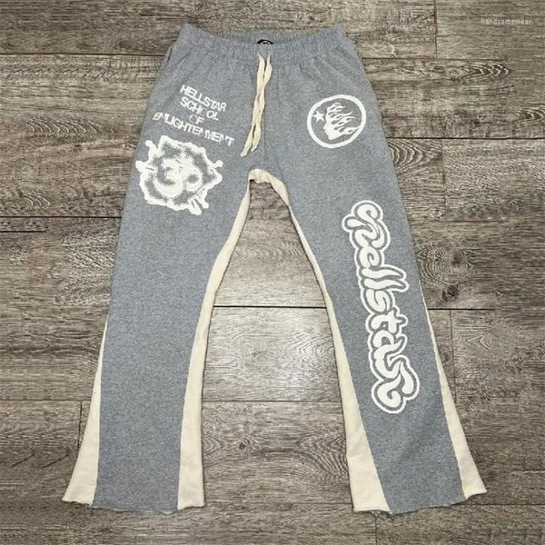hellstar logo print pants high street trendy drawstring panel men's and women's casual guard pants, Black
hellstar logo print pants high street trendy drawstring panel men's and women's casual guard pants, Black