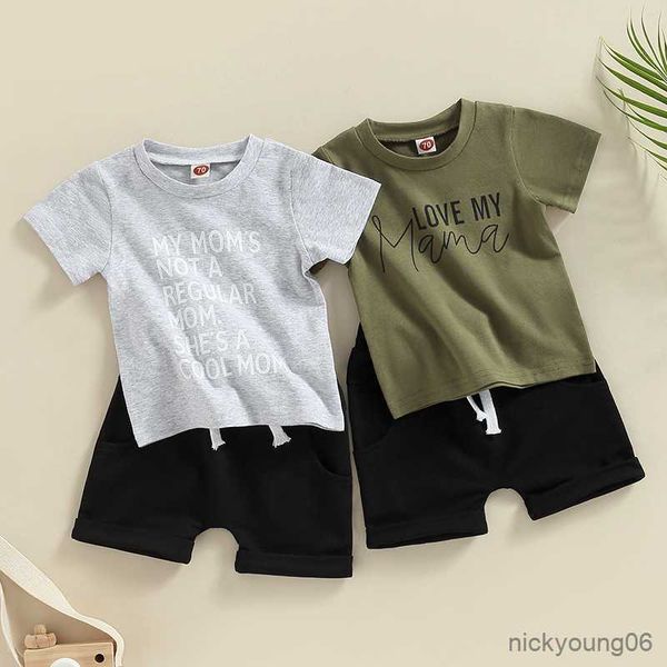 clothing sets toddler kid baby boys summer outfits letter print short sleeve t-shirt and casual elastic drawstring shorts set, White
clothing sets toddler kid baby boys summer outfits letter print short sleeve t-shirt and casual elastic drawstring shorts set, White