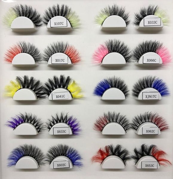 3d faux mink lashes color false eyelashes thick and exaggerated eyelash personality fake lashes beauty eye lash extension6712932
3d faux mink lashes color false eyelashes thick and exaggerated eyelash personality fake lashes beauty eye lash extension6712932