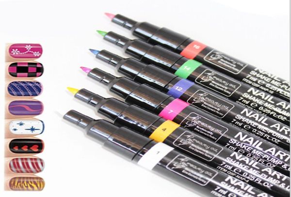nail art pen painting design tool 16 colors optional drawing gel made easy diy nail tool kit9897730, Silver
nail art pen painting design tool 16 colors optional drawing gel made easy diy nail tool kit9897730, Silver