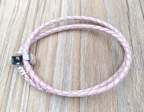 moments double woven leather bracelet - pink authentic 925 silver fits european style jewelry charms beads handmade andy jewel 590705cmp-d86, Golden;silver
moments double woven leather bracelet - pink authentic 925 silver fits european style jewelry charms beads handmade andy jewel 590705cmp-d86, Golden;silver