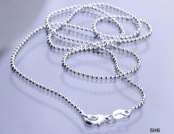 1pcs 925 sterling silver necklace ball chain no pendant solid women lady girl jewelry chain with lobster clasp gift sh6 size ch2276423
1pcs 925 sterling silver necklace ball chain no pendant solid women lady girl jewelry chain with lobster clasp gift sh6 size ch2276423